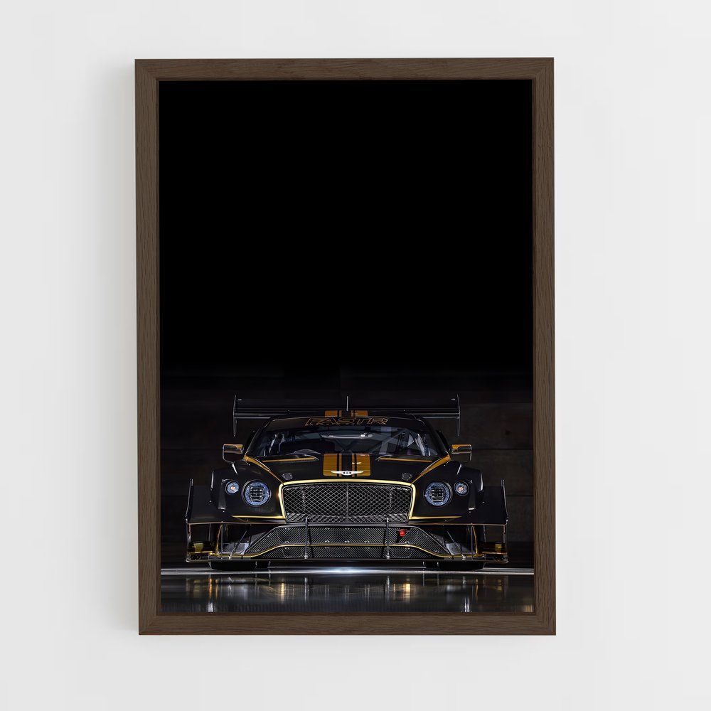 Poster Continental de puissance – affiche Bentley (vue 5)